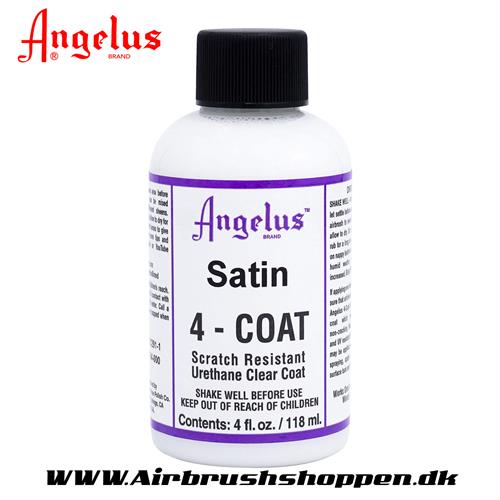 Angelus SATIN 4-Coat Klarlak opløsningsbaseret 118 ml